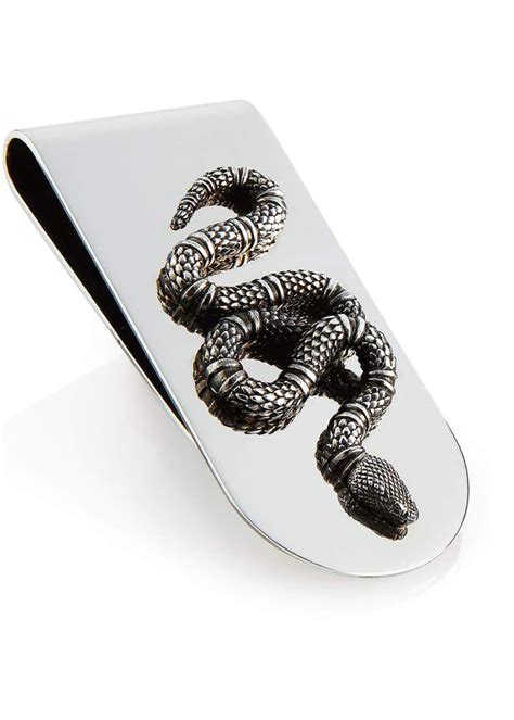 money clip gucci|gucci money clip snake.